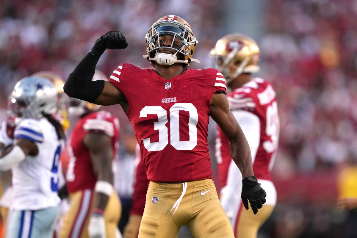 George Odum flexes his arm
